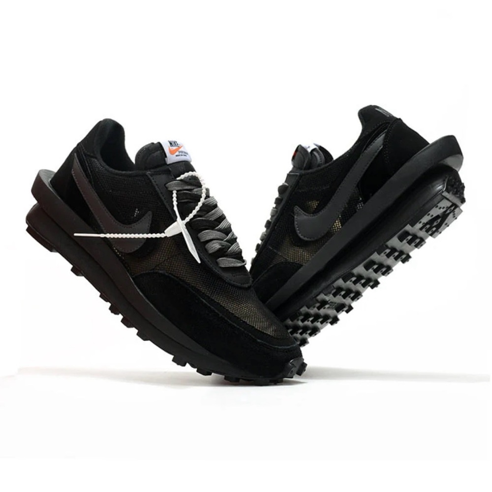 NIKE x Sacai LDWaffle (Black mesh)